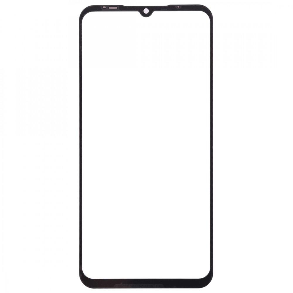 Front Screen Outer Glass Lens for Meizu Note 9 (Black) Meizu Replacement Parts Meizu Note 9